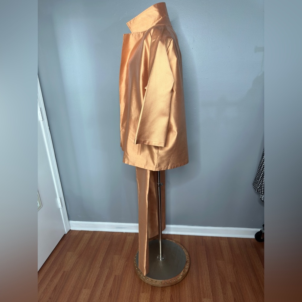 MaxMara vintage Set 100% Silk Gold - Picture 9 of 9